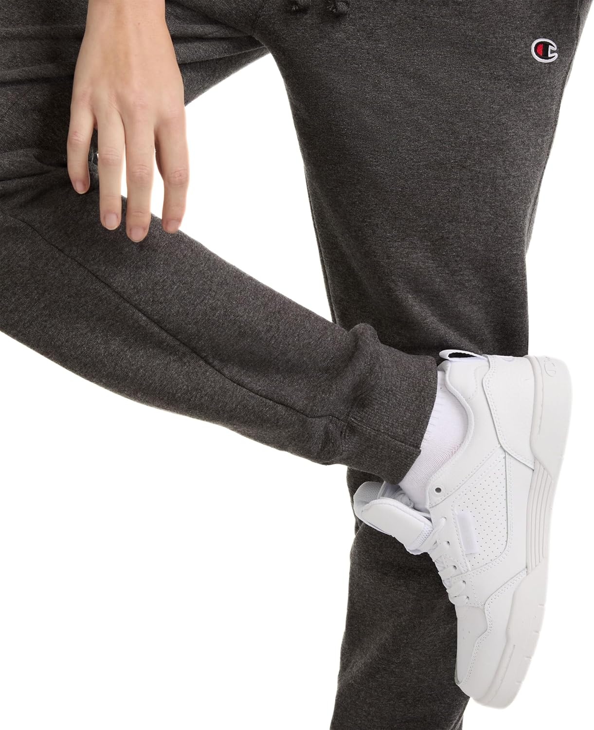 image:imageChampion Womens Joggers Fleece Joggers Comfortable Pants for Women 29 PlusGranite Heather C Logo