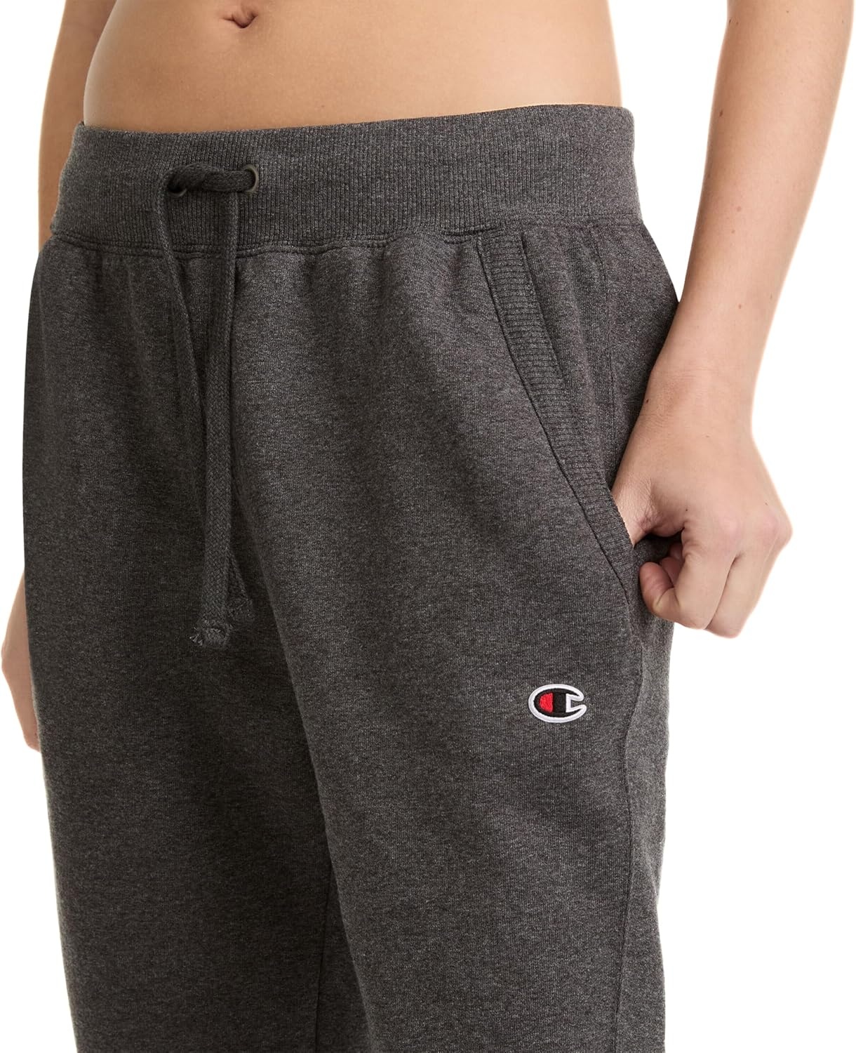 image:imageChampion Womens Joggers Fleece Joggers Comfortable Pants for Women 29 PlusGranite Heather C Logo