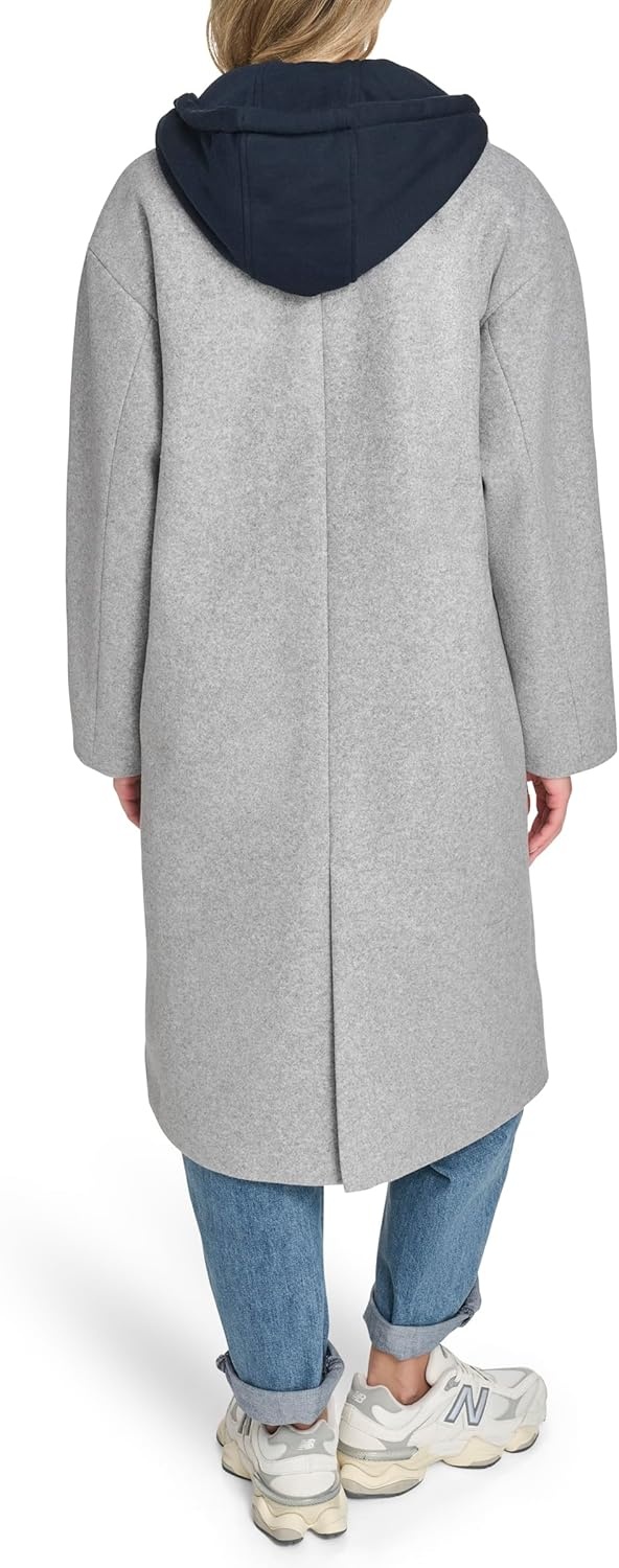 image:imageChampion Womens Long Top Coat With Removable Jersey BibLight Grey