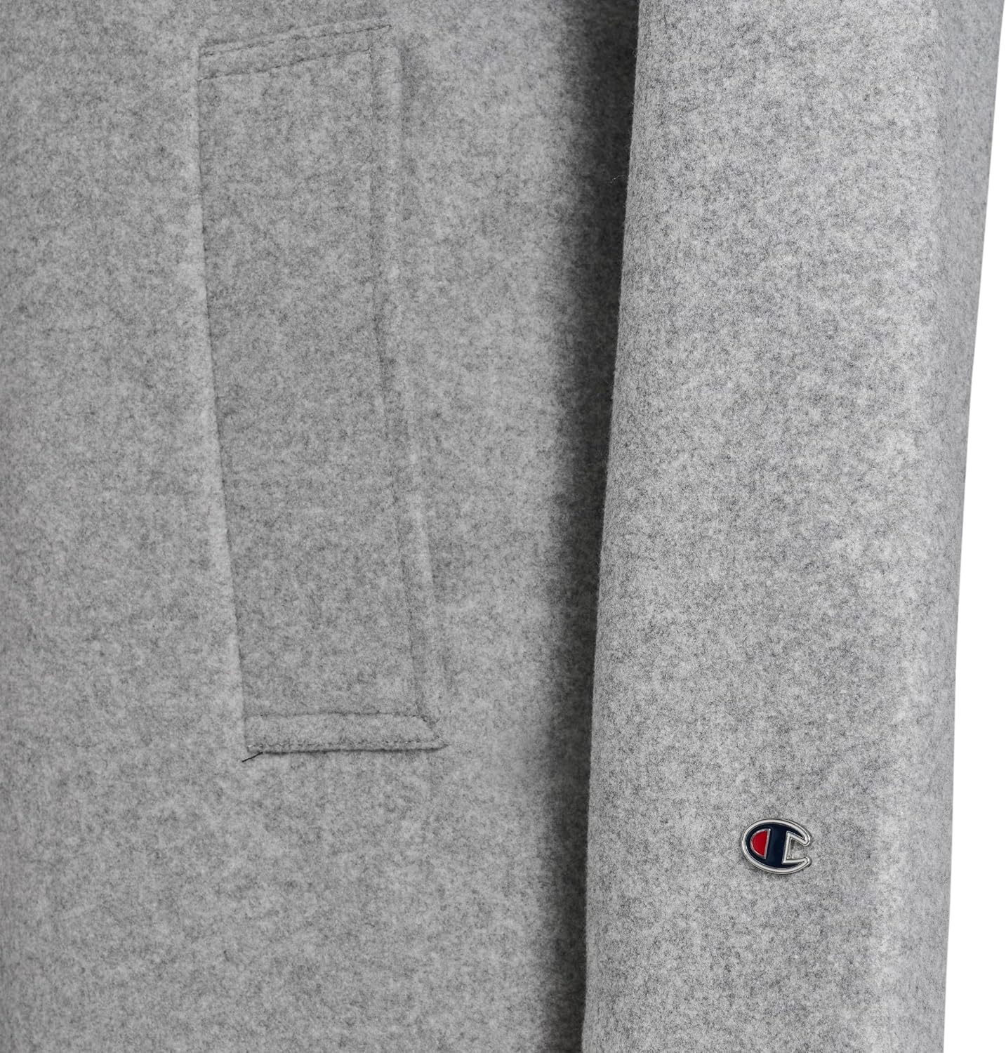 image:imageChampion Womens Long Top Coat With Removable Jersey BibLight Grey
