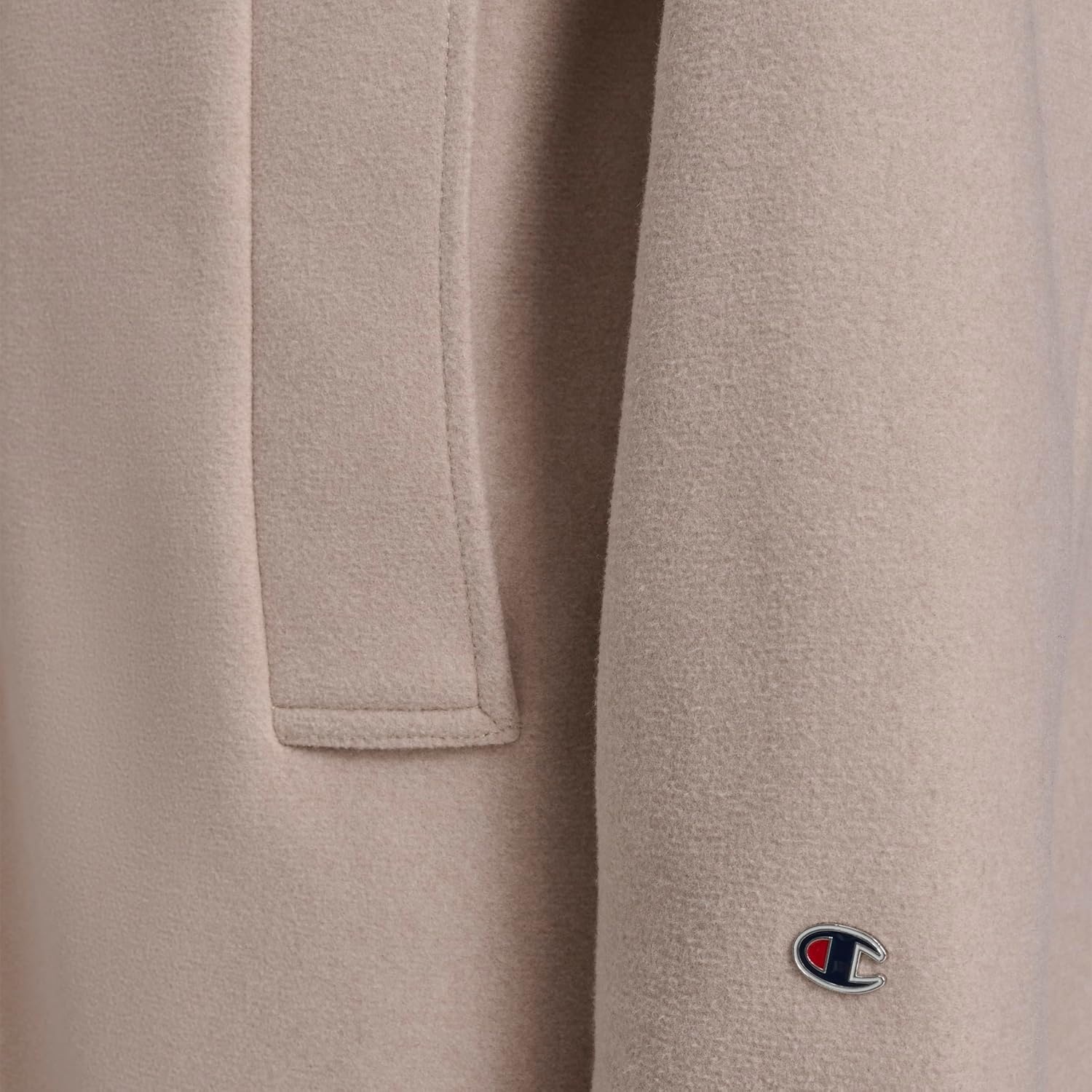 image:imageChampion Womens Long Top Coat With Removable Jersey BibTan