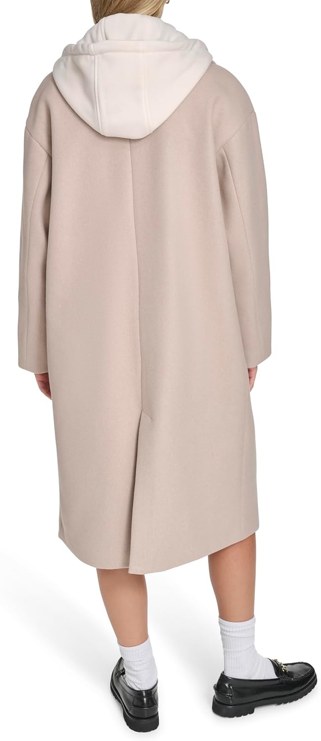 image:imageChampion Womens Long Top Coat With Removable Jersey BibTan
