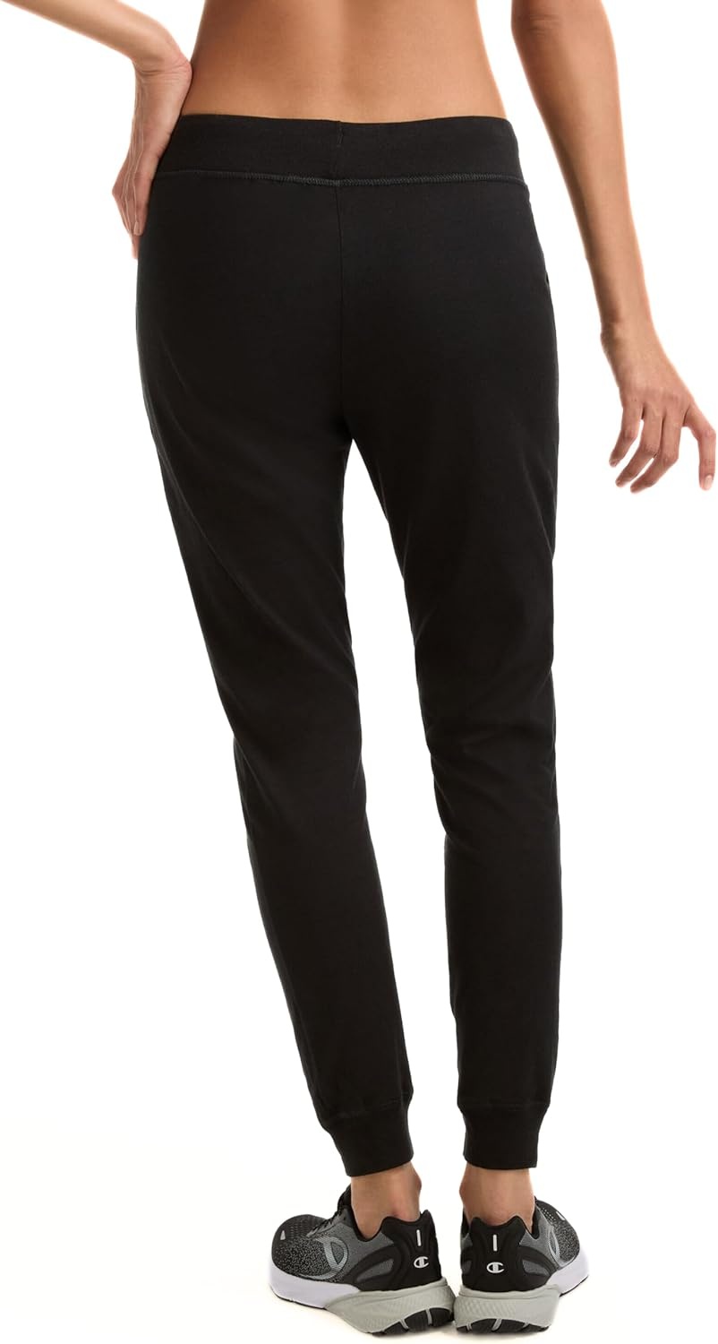image:imageChampion Womens Lounge Joggers Pants Standard Fit LightweightBlack