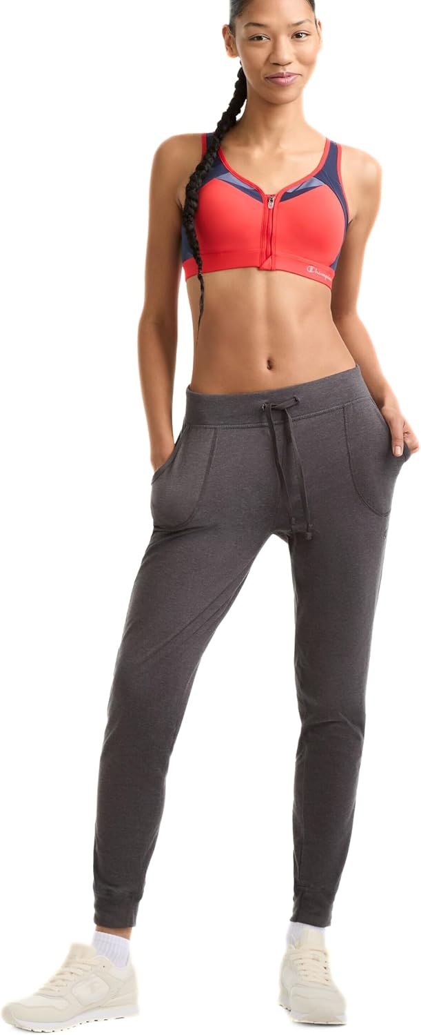 image:imageChampion Womens Lounge Joggers Pants Standard Fit LightweightGranite Heather