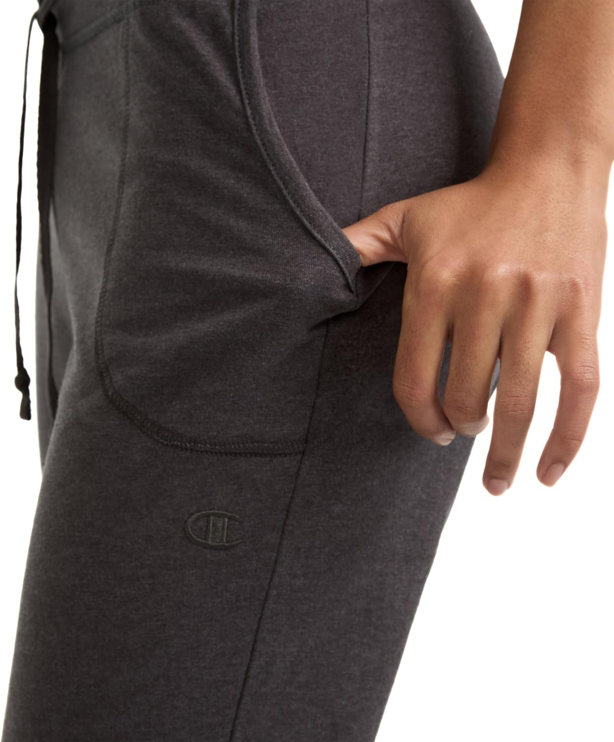 image:imageChampion Womens Lounge Joggers Pants Standard Fit LightweightGranite Heather