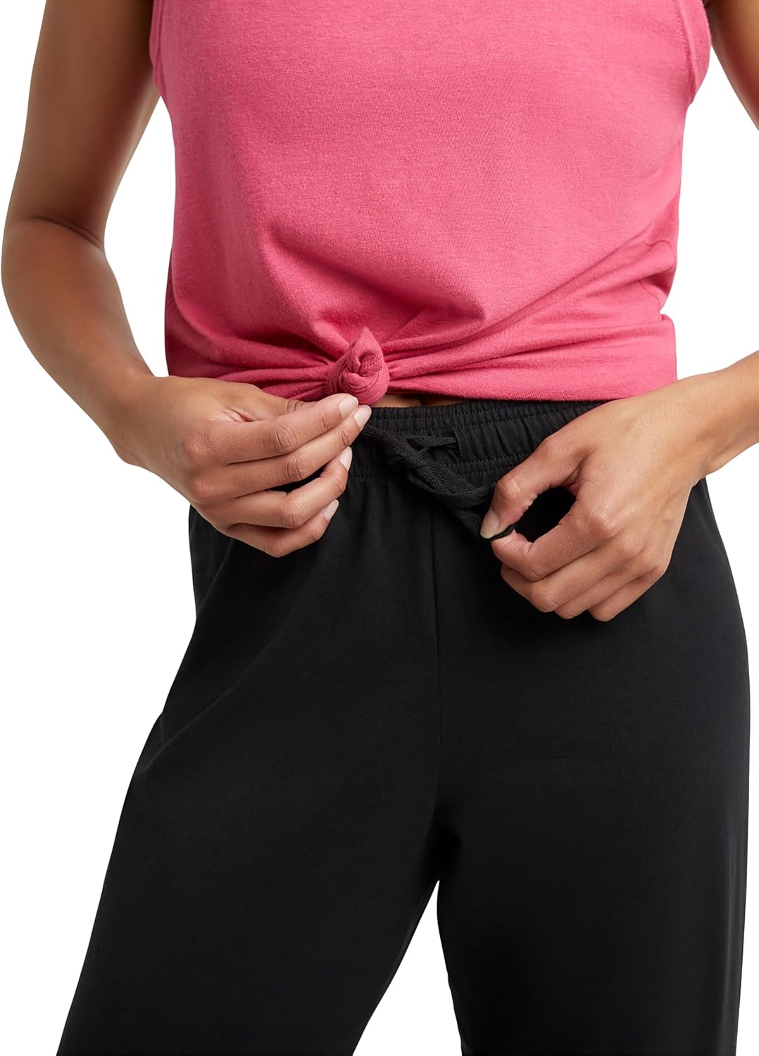 image:imageChampion Womens Lounge Pants Standard Fit Lightweight Available in Regular and PlusBlack