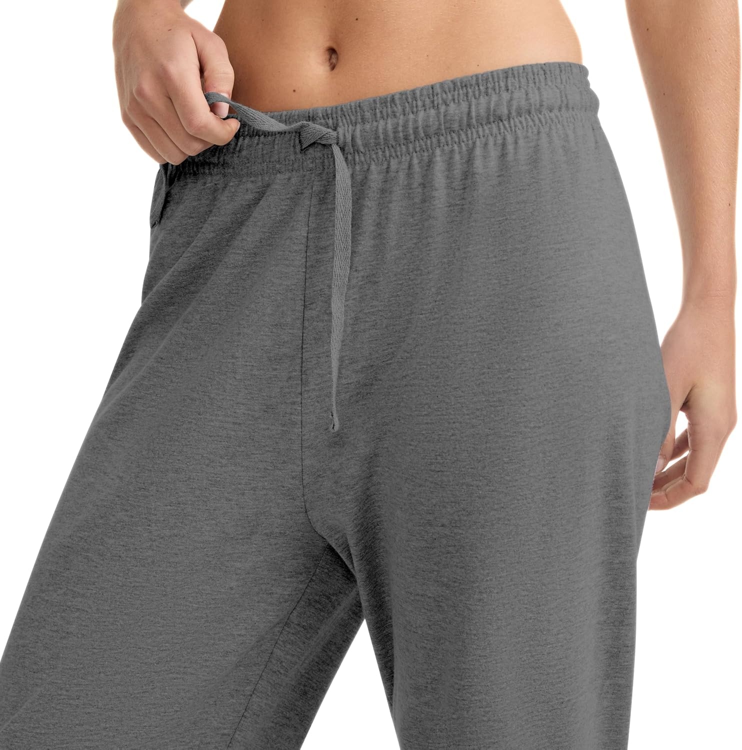 image:imageChampion Womens Lounge Pants Standard Fit Lightweight Available in Regular and PlusGranite Gray Heather