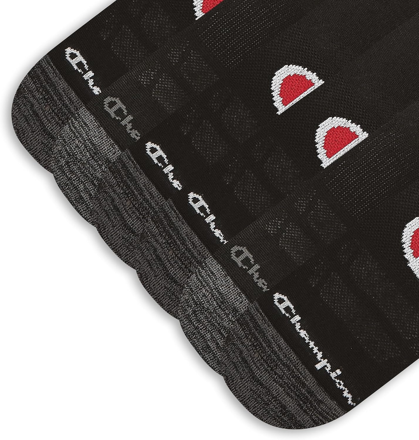 image:imageChampion Womens Low Cut Beathable MoistureWicking Athletic Socks 6PackBlack Big C