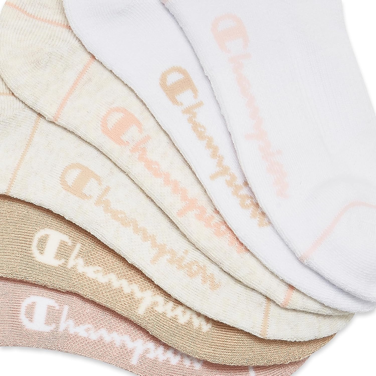 image:imageChampion Womens Low Cut Beathable MoistureWicking Athletic Socks 6PackNeutral Heel Toe