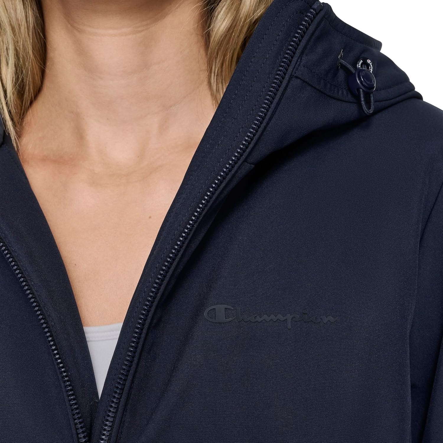image:imageChampion Womens Midlength Hooded ParkaNavy