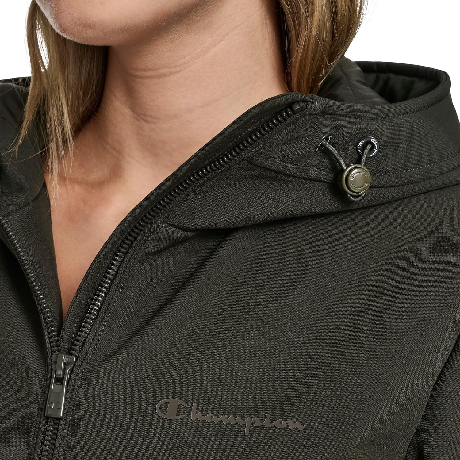 image:imageChampion Womens Midlength Hooded ParkaOlive
