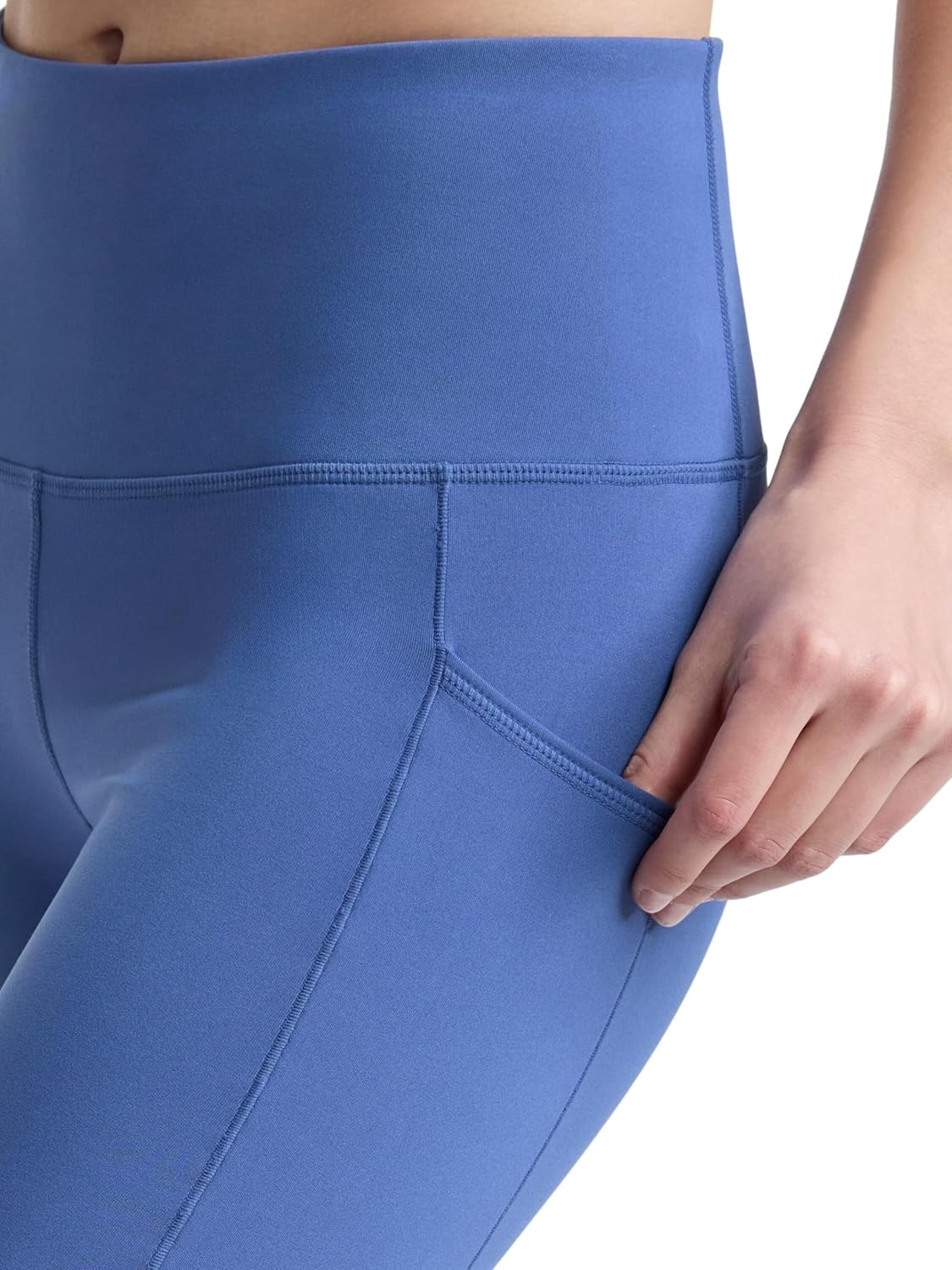 image:imageChampion Womens Performance Inner Drawcord 78 Leggings FittedCoastal Fjord C Logo