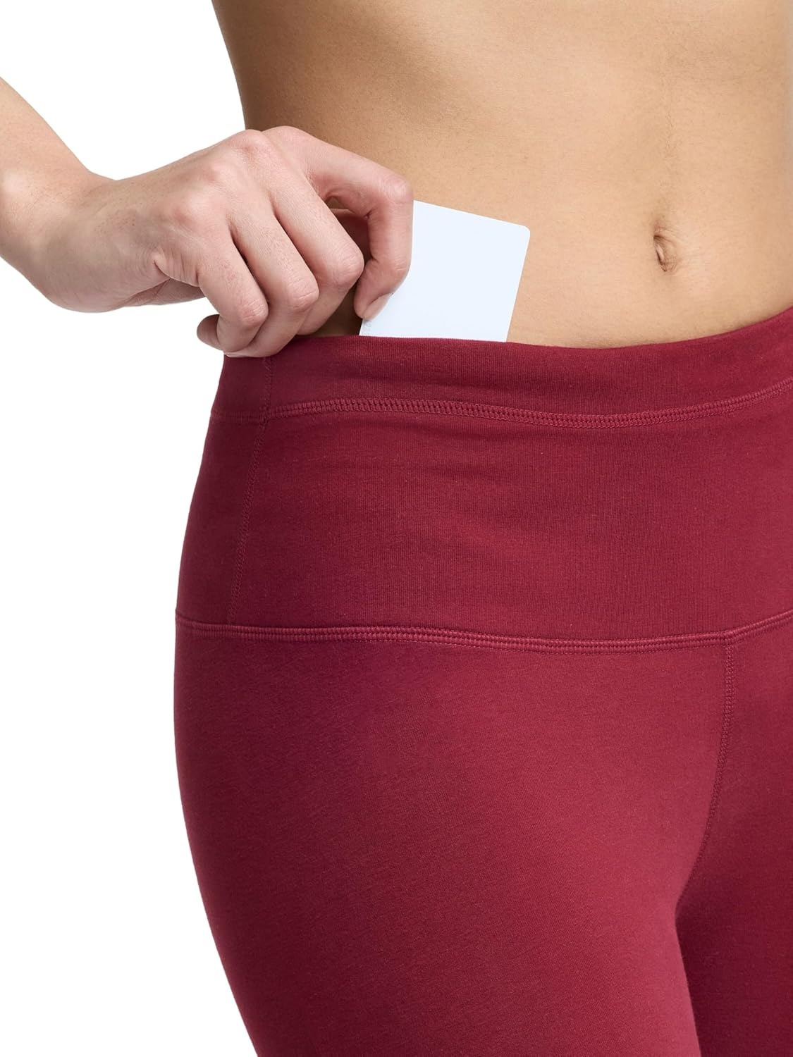 image:imageChampion Womens Performance Script Drawcord 78 Leggings FittedPomegranate Script Logo