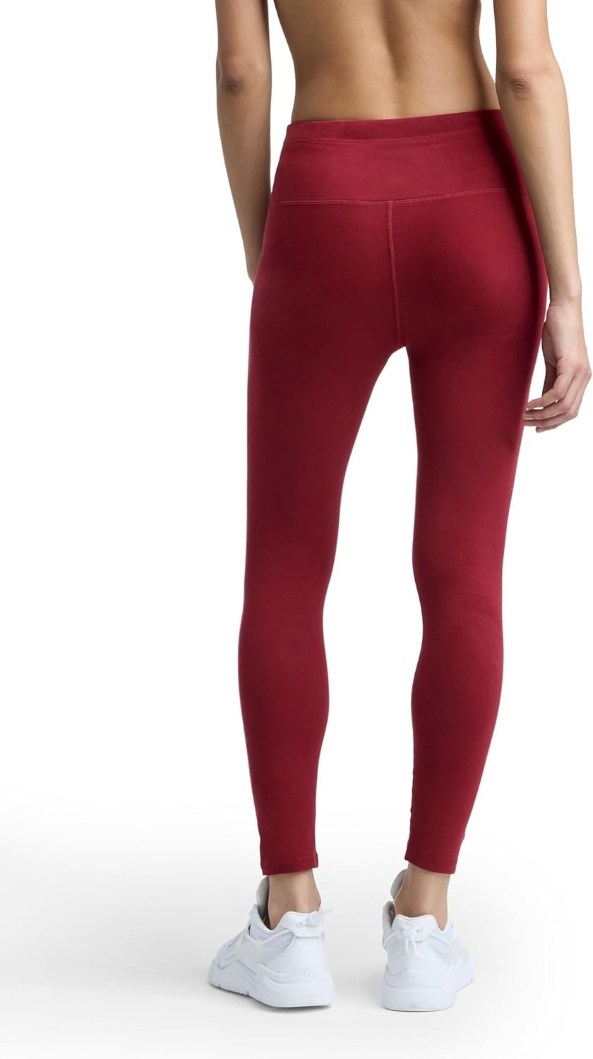 image:imageChampion Womens Performance Script Drawcord 78 Leggings FittedPomegranate Script Logo
