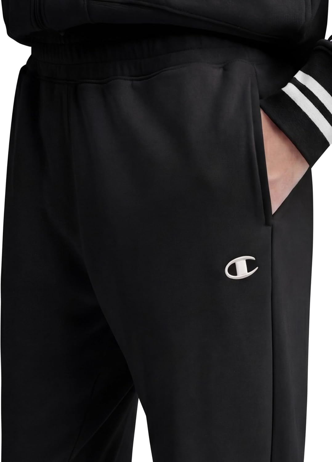 image:imageChampion Womens Pitcher Pant Standard Fit French TerryBlack