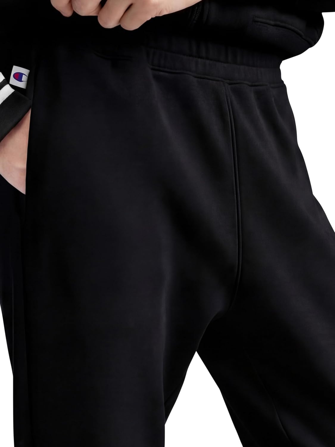 image:imageChampion Womens Pitcher Pant Standard Fit French TerryBlack