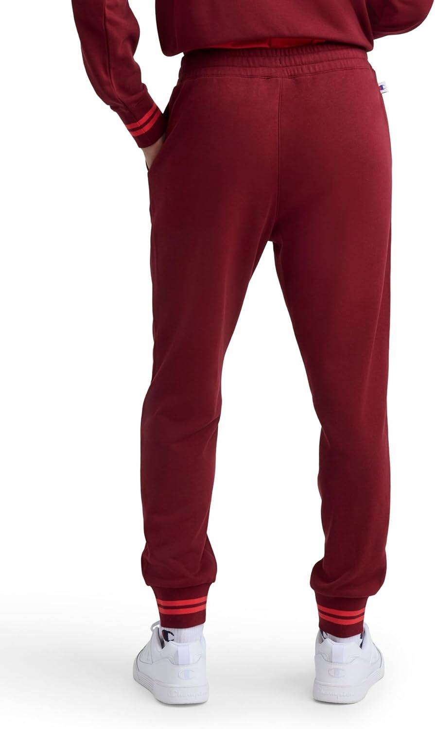 image:imageChampion Womens Pitcher Pant Standard Fit French TerryPomegranate