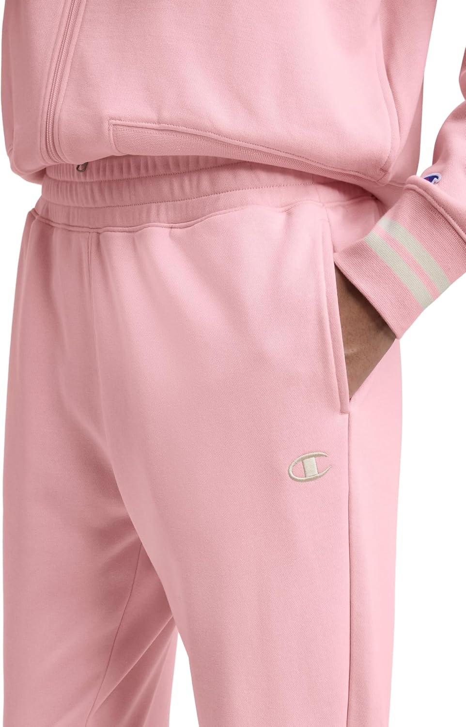 image:imageChampion Womens Pitcher Pant Standard Fit French TerryRose Shadow