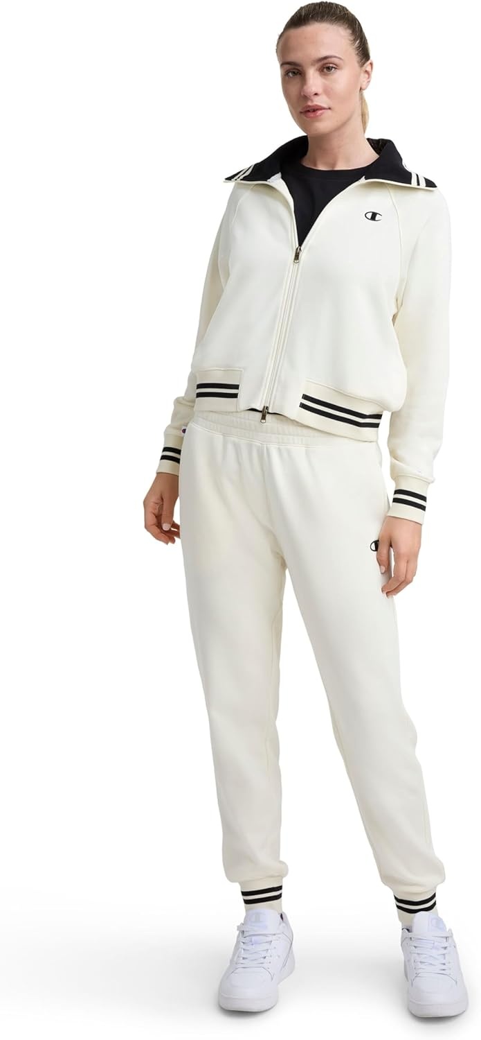 image:imageChampion Womens Pitcher Pant Standard Fit French TerryUnbleached Cotton