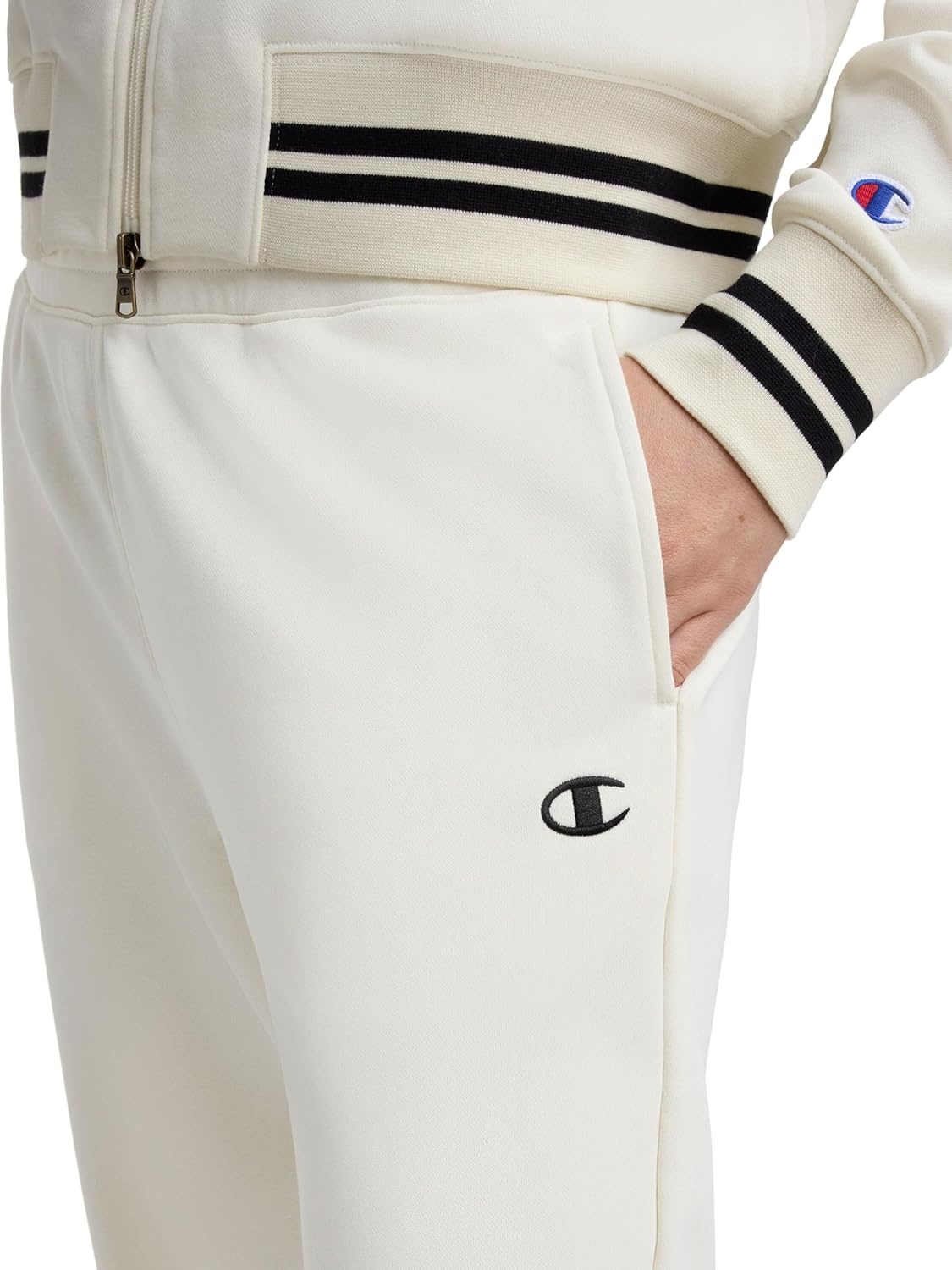 image:imageChampion Womens Pitcher Pant Standard Fit French TerryUnbleached Cotton