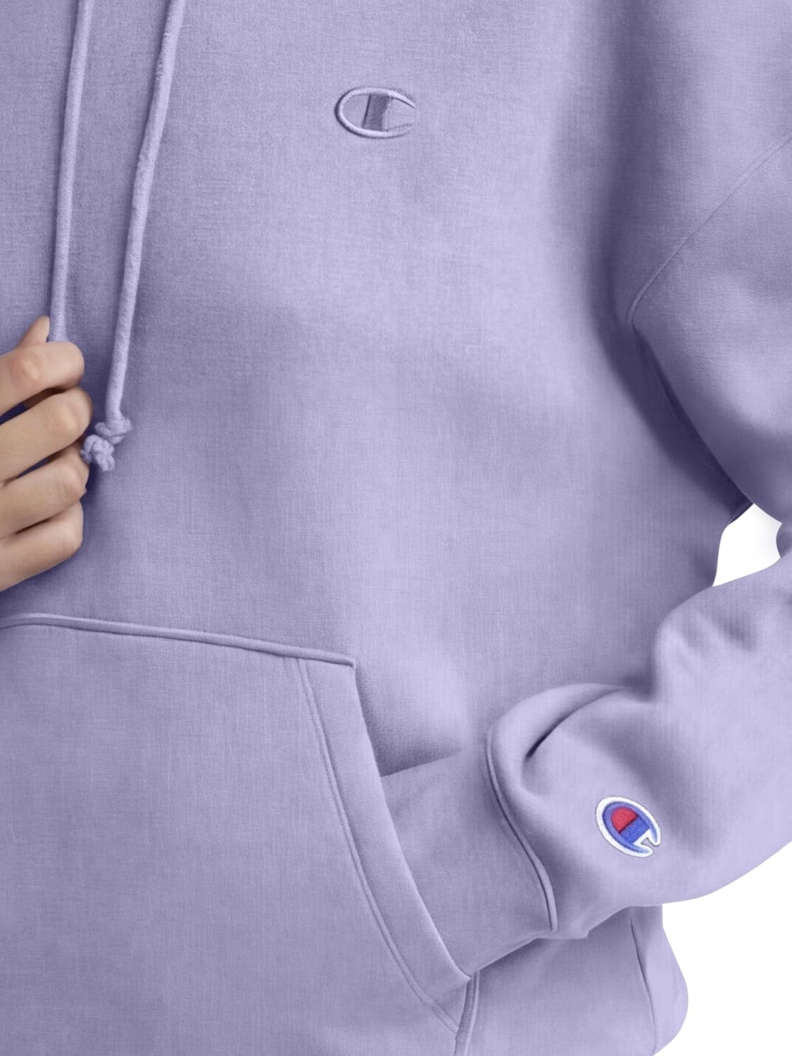 image:imageChampion Womens Pullover Fleece Hoodie Loose Fit Midweight C Logo Available in Regular and PlusDaybreak C Logo