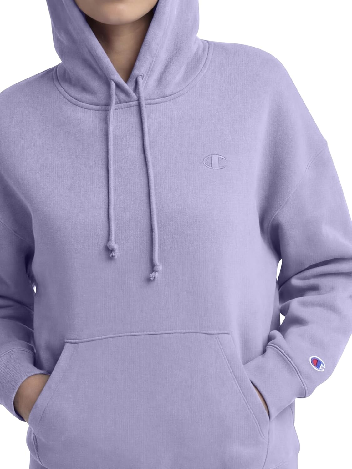 image:imageChampion Womens Pullover Fleece Hoodie Loose Fit Midweight C Logo Available in Regular and PlusDaybreak C Logo