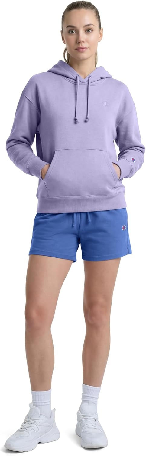 image:imageChampion Womens Pullover Fleece Hoodie Loose Fit Midweight C Logo Available in Regular and PlusDaybreak C Logo