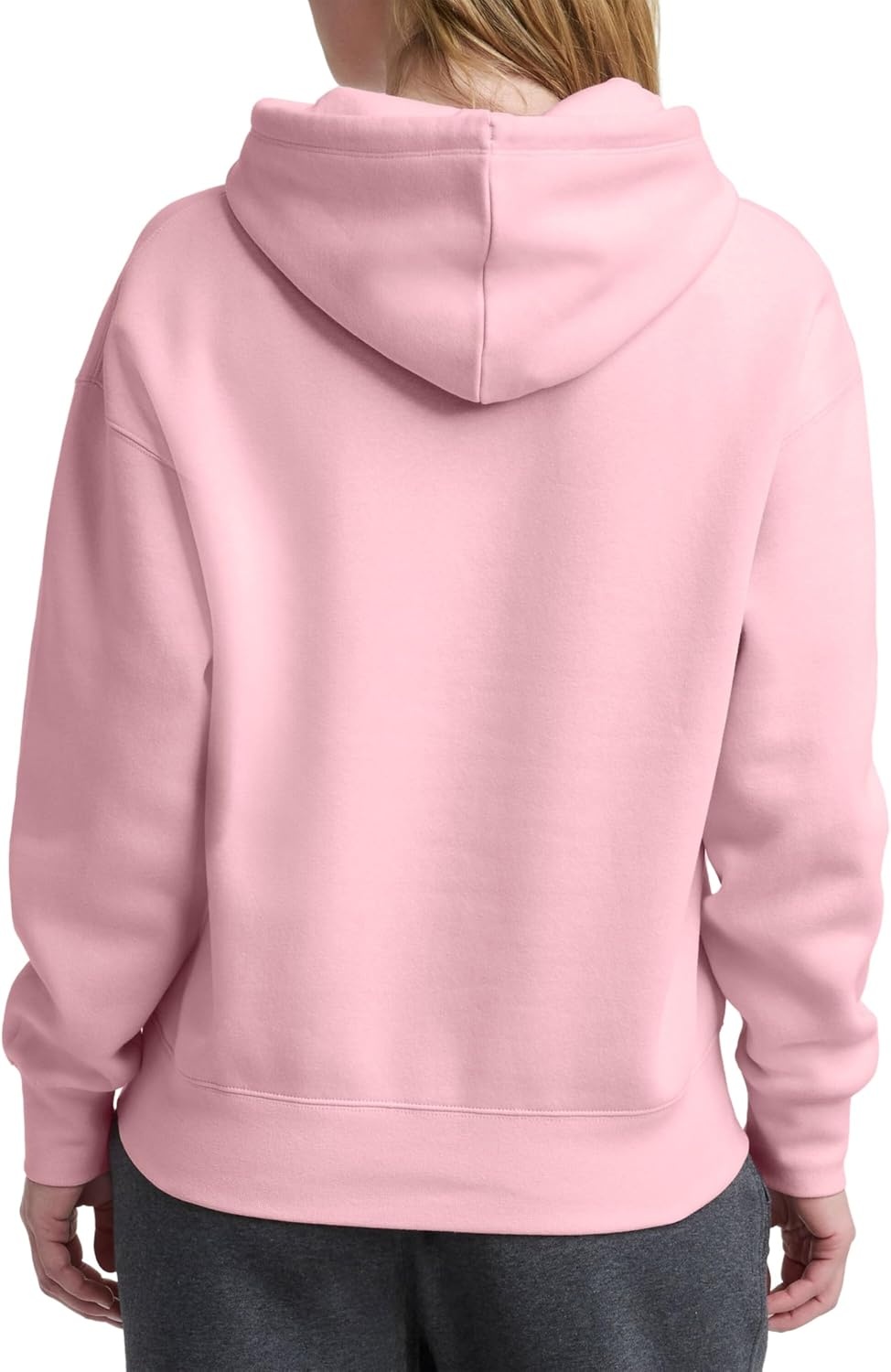 image:imageChampion Womens Pullover Fleece Hoodie Loose Fit Midweight C Logo Available in Regular and PlusRose Shadow C Logo