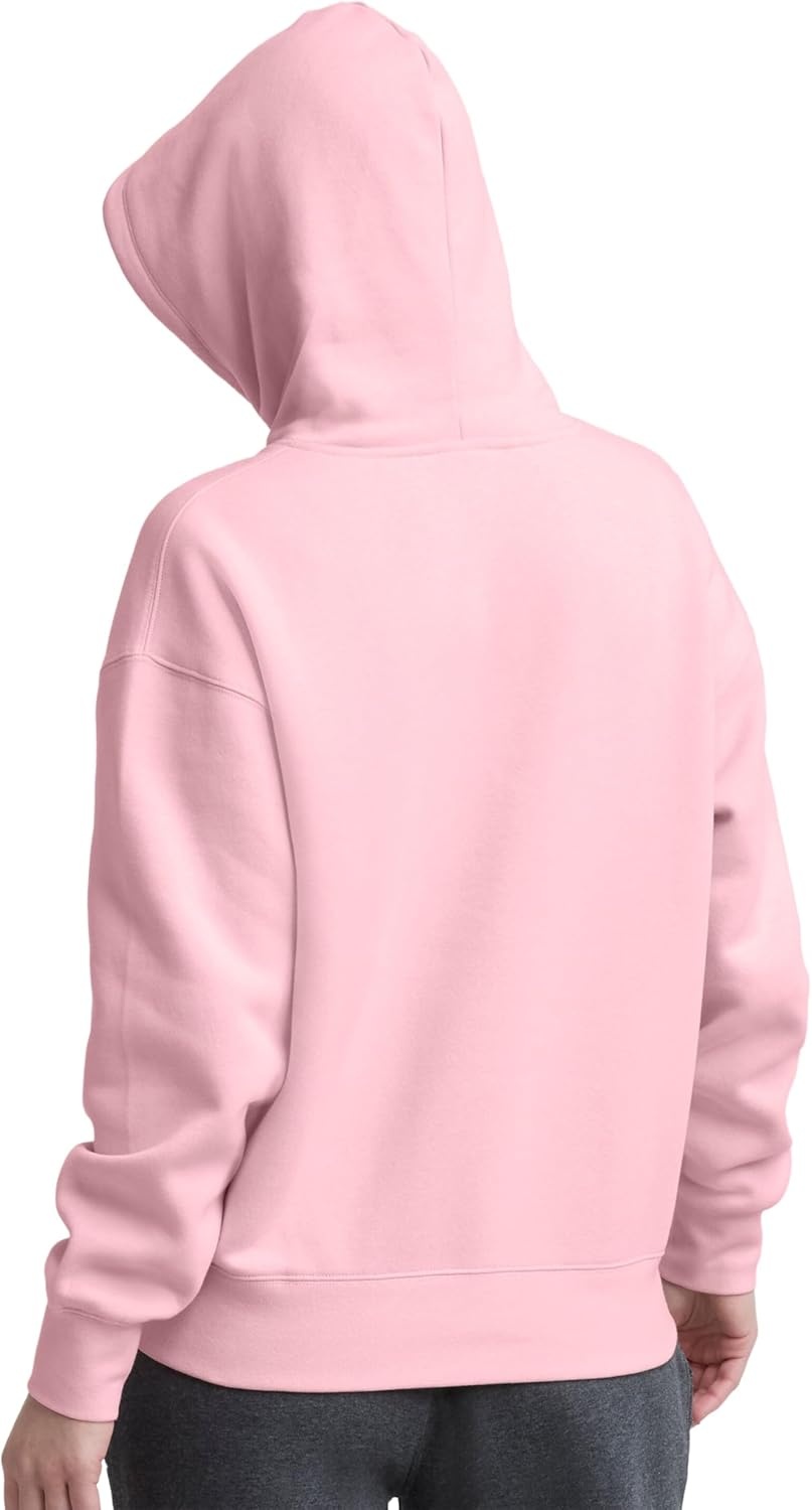 image:imageChampion Womens Pullover Fleece Hoodie Loose Fit Midweight C Logo Available in Regular and PlusRose Shadow C Logo