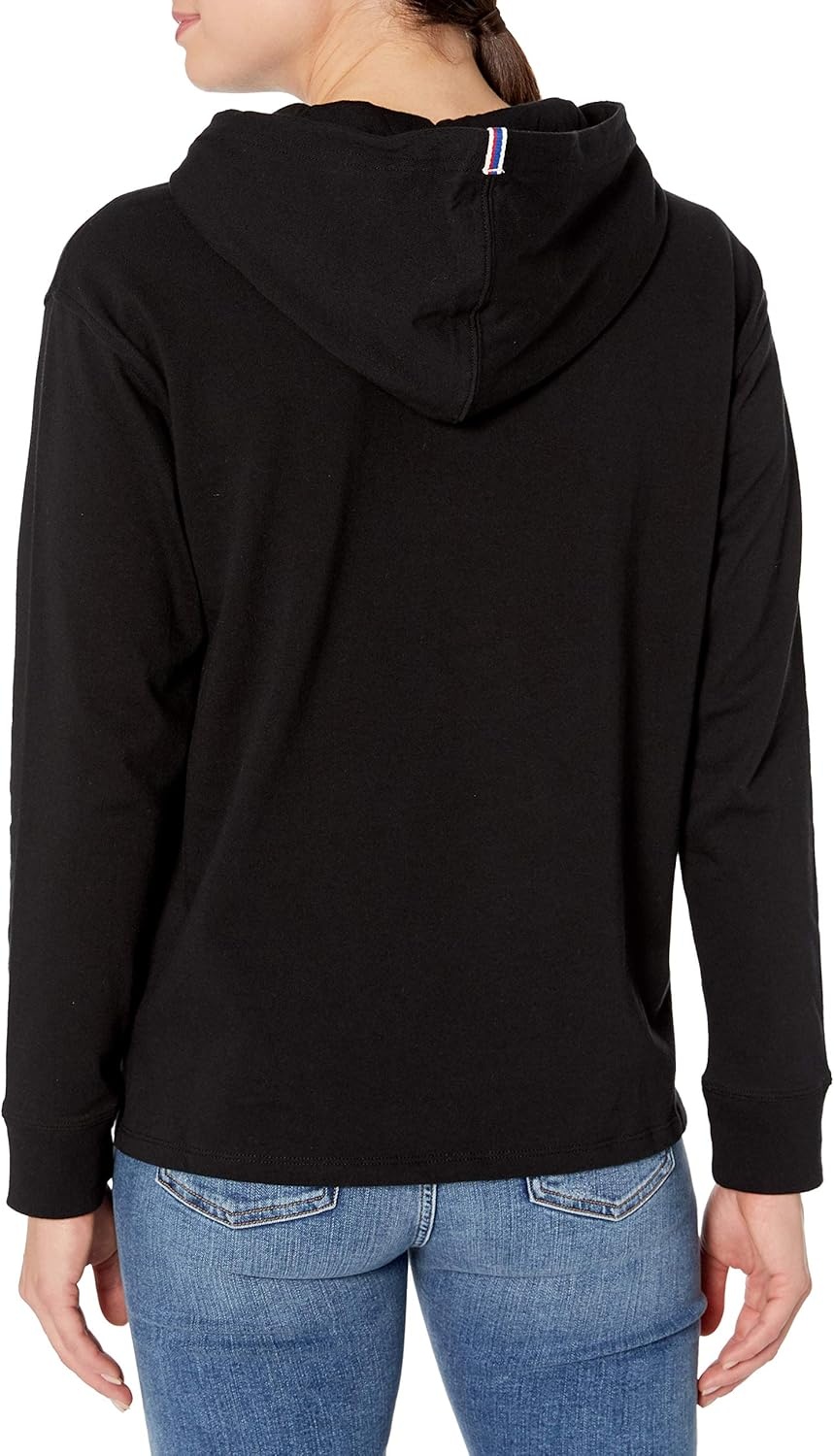 image:imageChampion Womens Pullover Fleece Hoodie Loose Fit Midweight Script Logo Available in Regular and PlusBlackchampion Script Retired