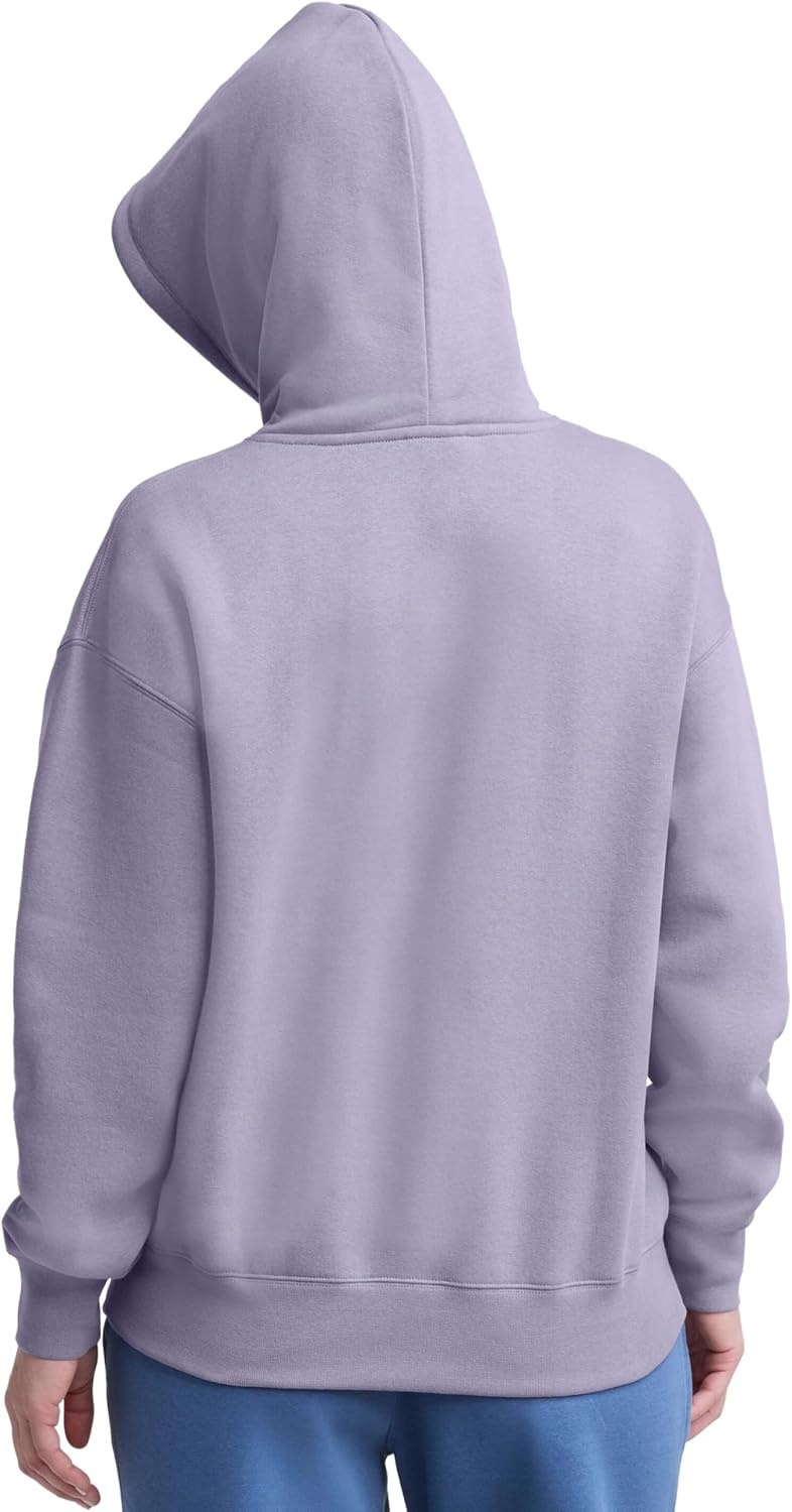 image:imageChampion Womens Pullover Fleece Hoodie Loose Fit Midweight Script Logo Available in Regular and PlusDaybreak Embroidered Script Logo