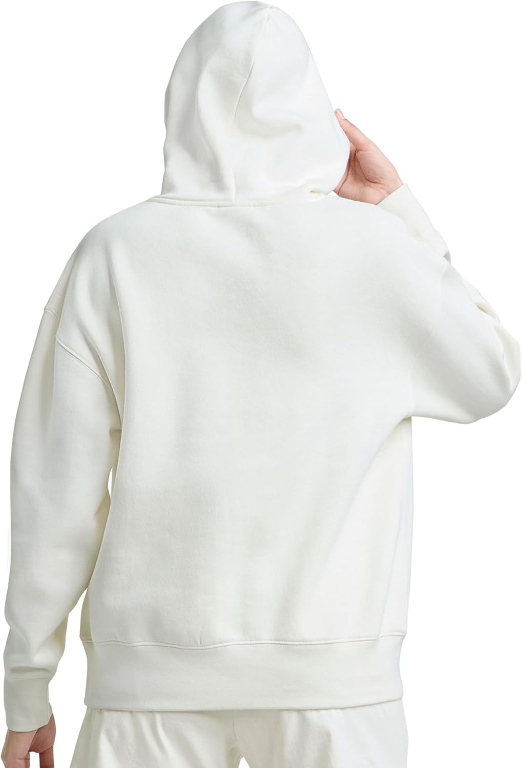 image:imageChampion Womens Pullover Fleece Hoodie Loose Fit Midweight Script Logo Available in Regular and PlusUnbleached Cotton Embroidered Script Logo