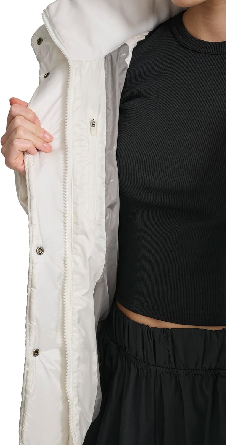 image:imageChampion Womens Quilted Midweight Puffer Jacket With HoodMarshmallow