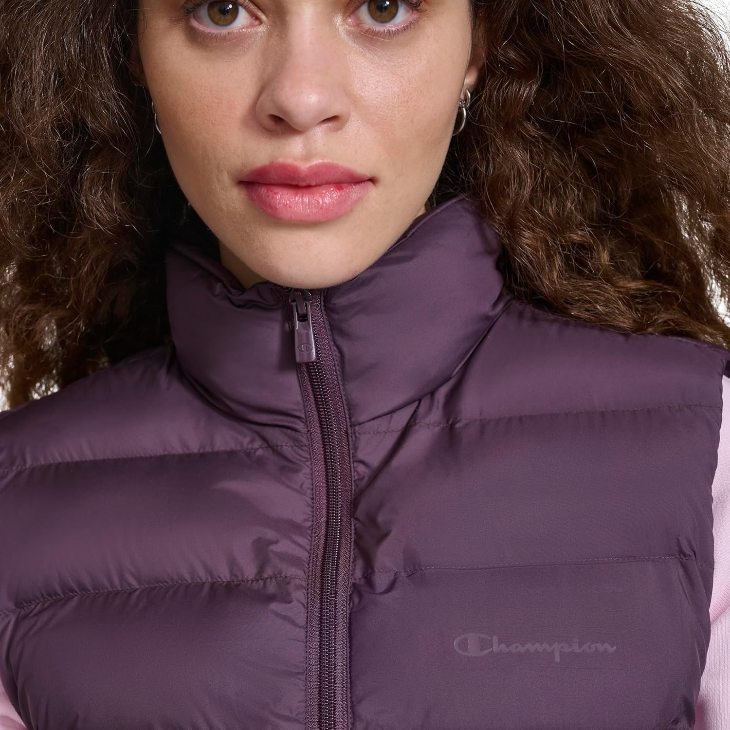 image:imageChampion Womens Quilted Packable Puffer VestPlum Perfect