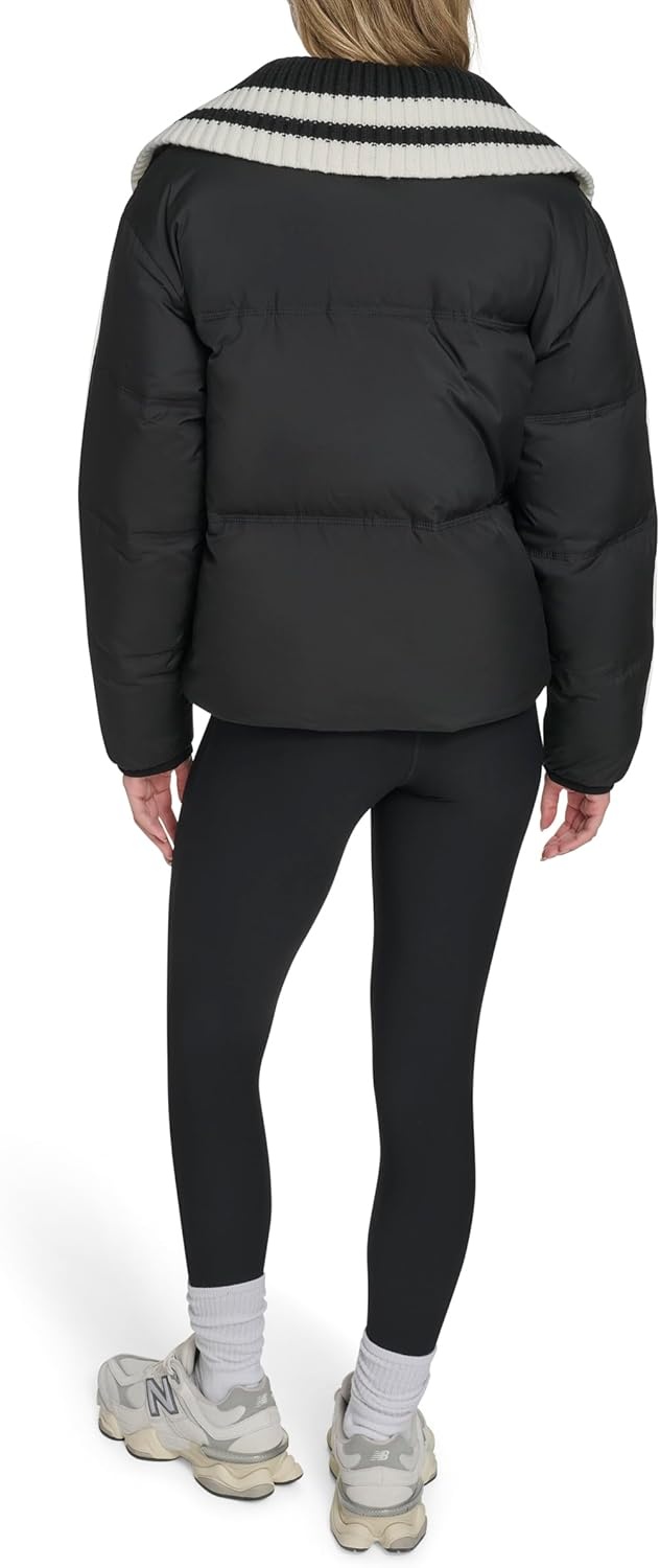 image:imageChampion Womens Quilted Shawl Collar Puffer JacketBlack