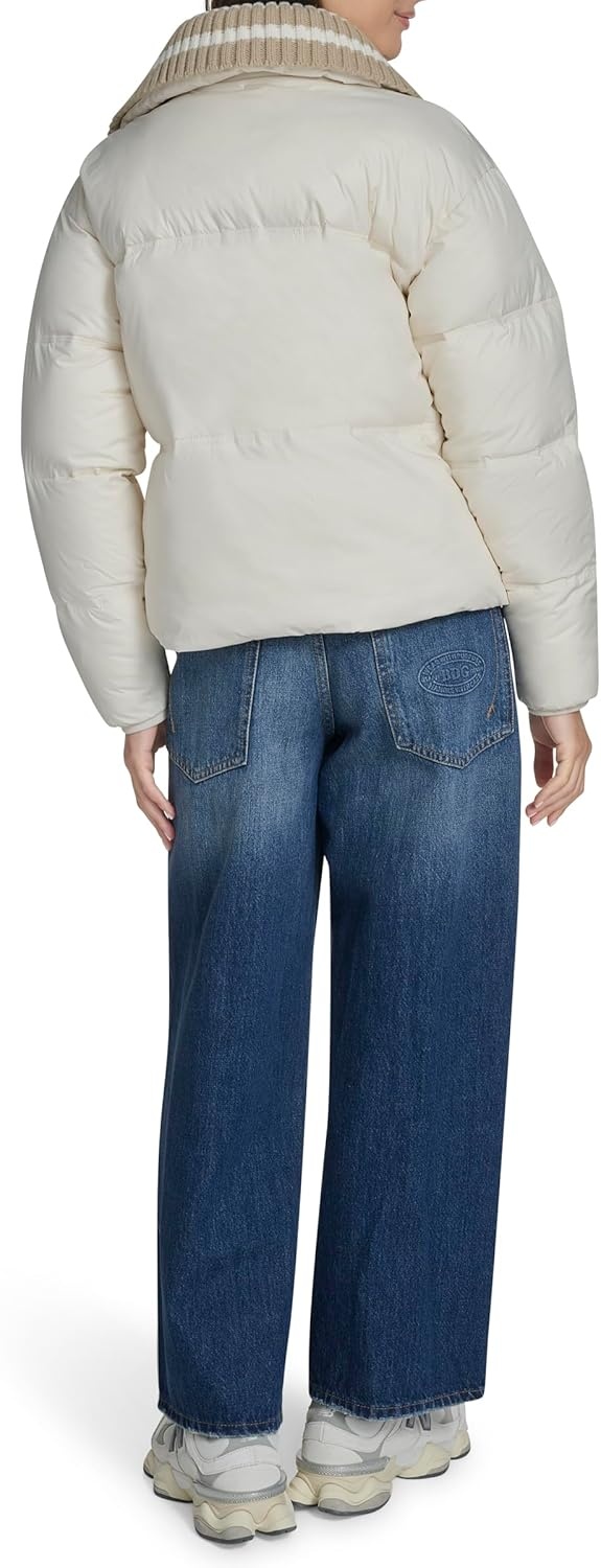image:imageChampion Womens Quilted Shawl Collar Puffer JacketWhite