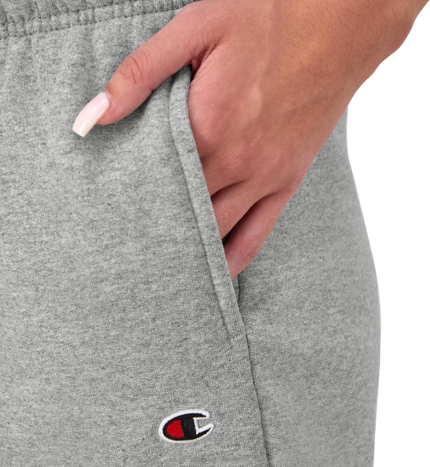 image:imageChampion Womens Shorts Fleece Comfortable Fleece Shorts for Women 3Oxford Gray