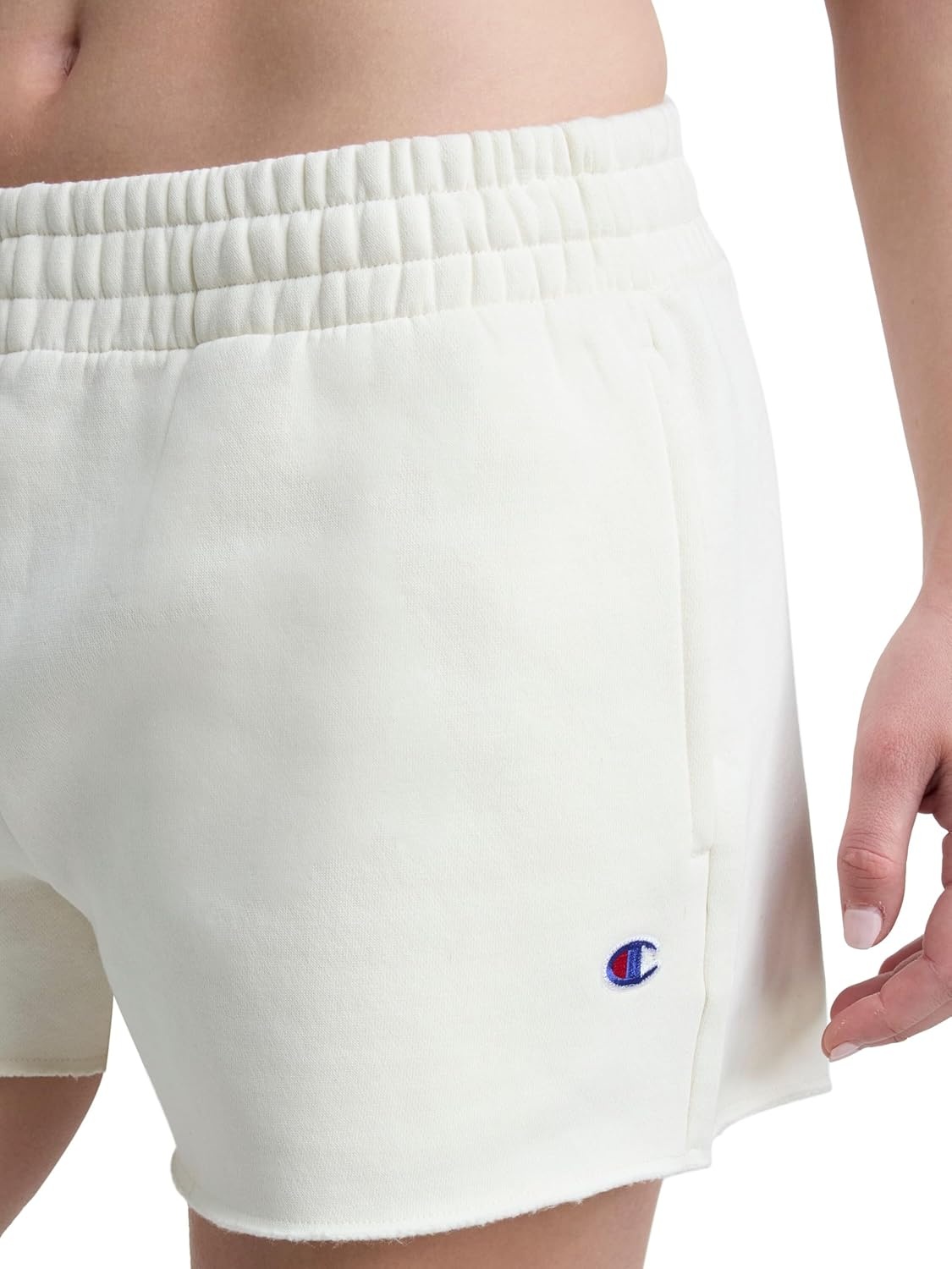 image:imageChampion Womens Shorts Fleece Comfortable Fleece Shorts for Women 3Unbleached Cotton