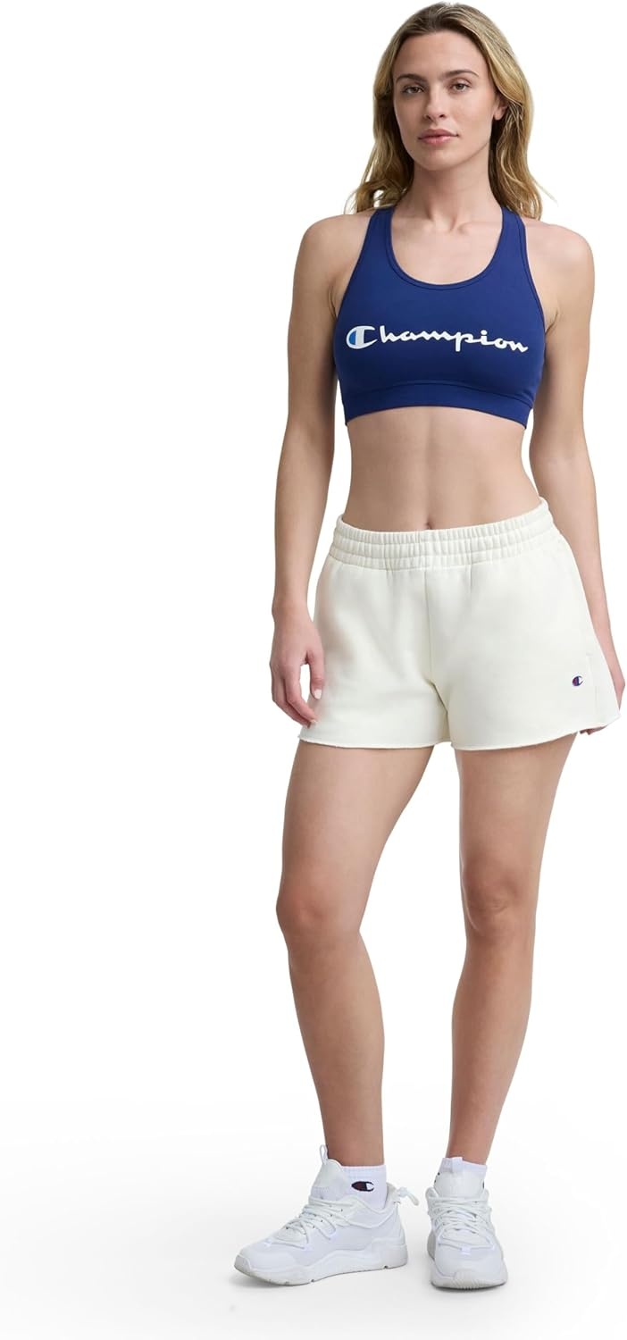 image:imageChampion Womens Shorts Fleece Comfortable Fleece Shorts for Women 3Unbleached Cotton