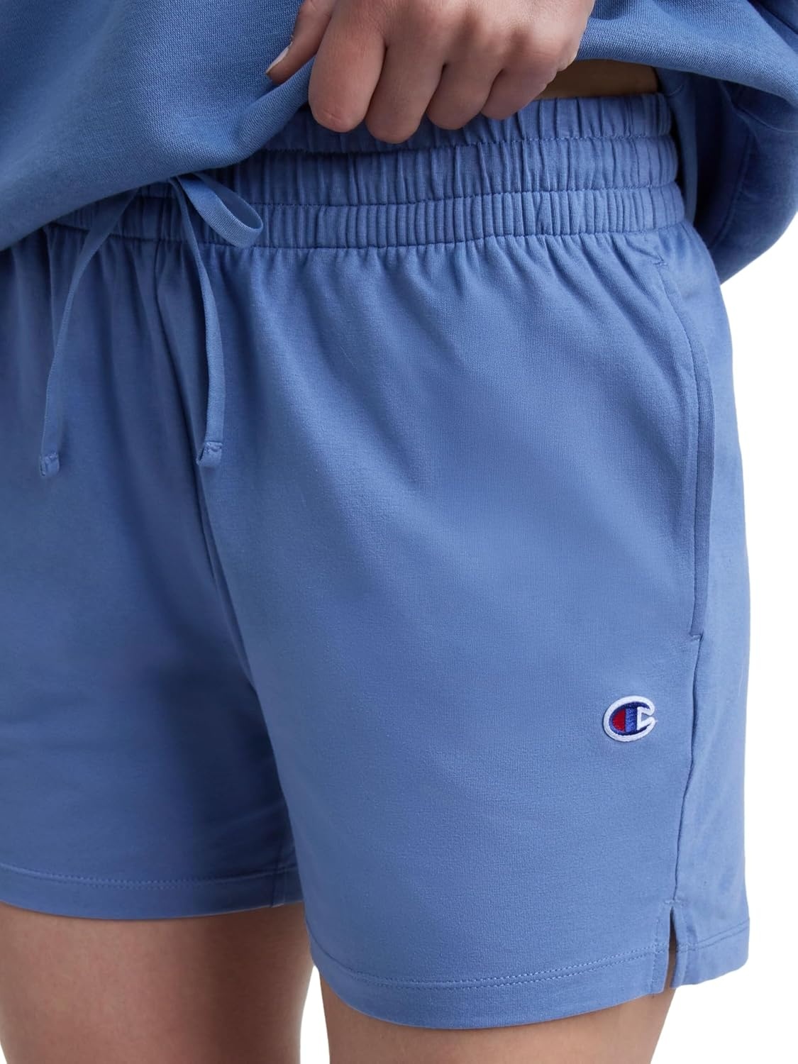 image:imageChampion Womens Shorts Jersey Shorts Soft Lightweight Comfortable Shorts for Women 5 Plus Size AvailableCoastal Fjord