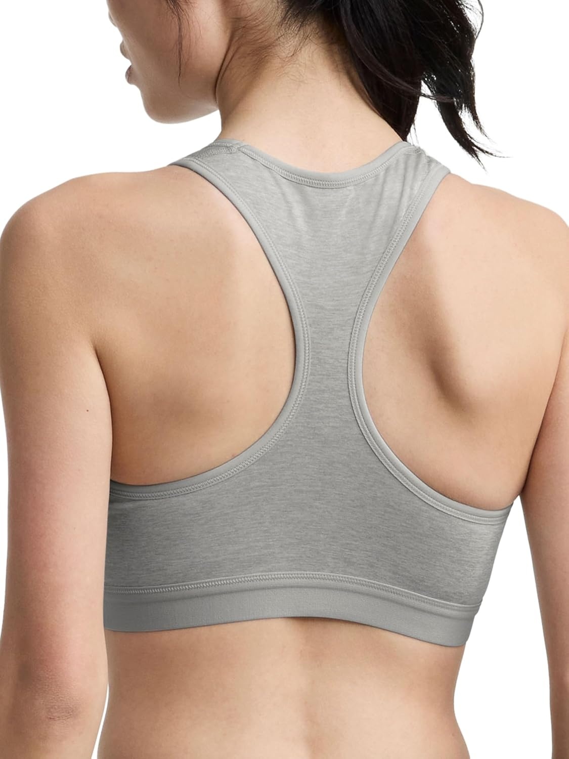 image:imageChampion Womens Sports Bra HighImpact Compression MoistureWicking FabricOxford Gray Heather