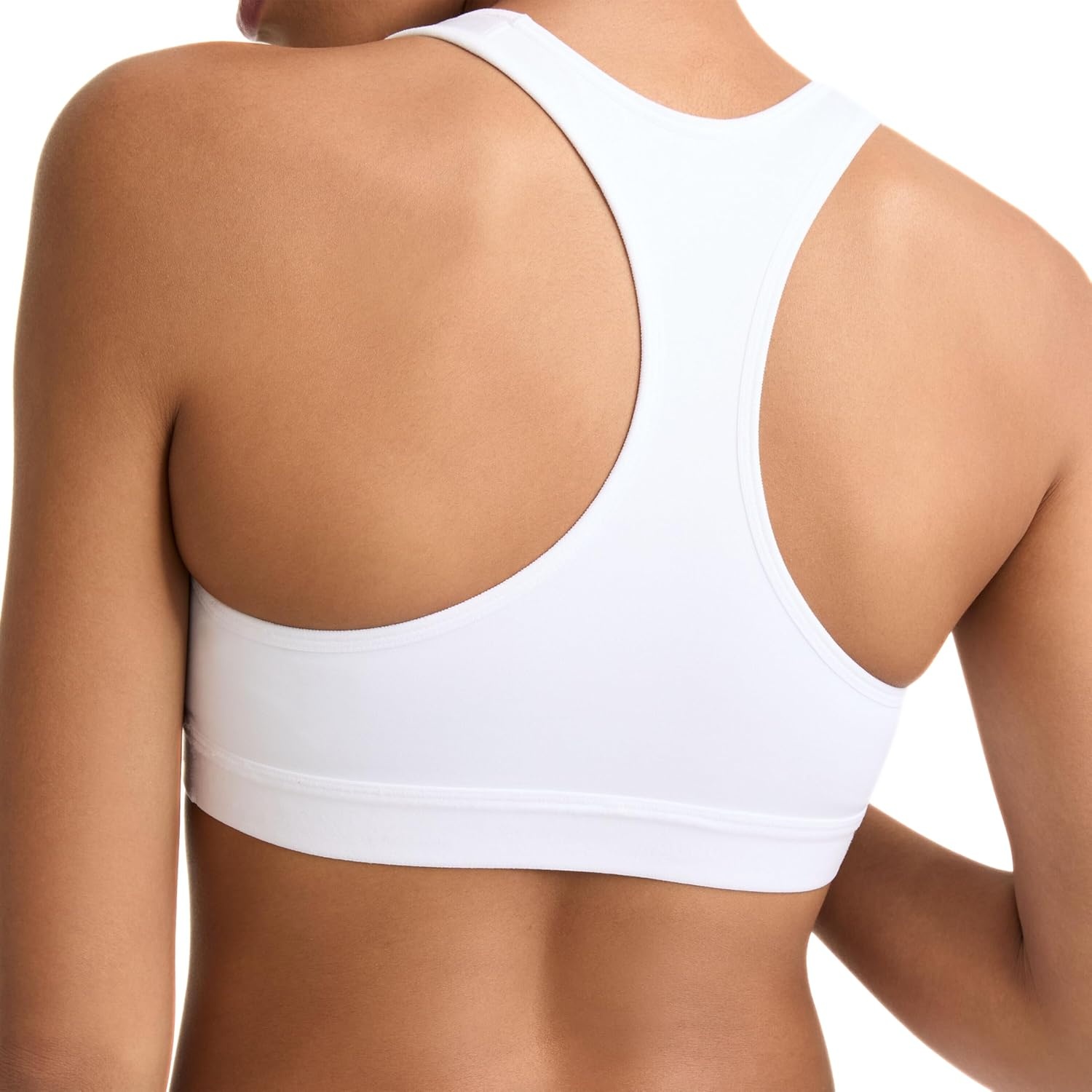 image:imageChampion Womens Sports Bra HighImpact Compression MoistureWicking FabricWhite
