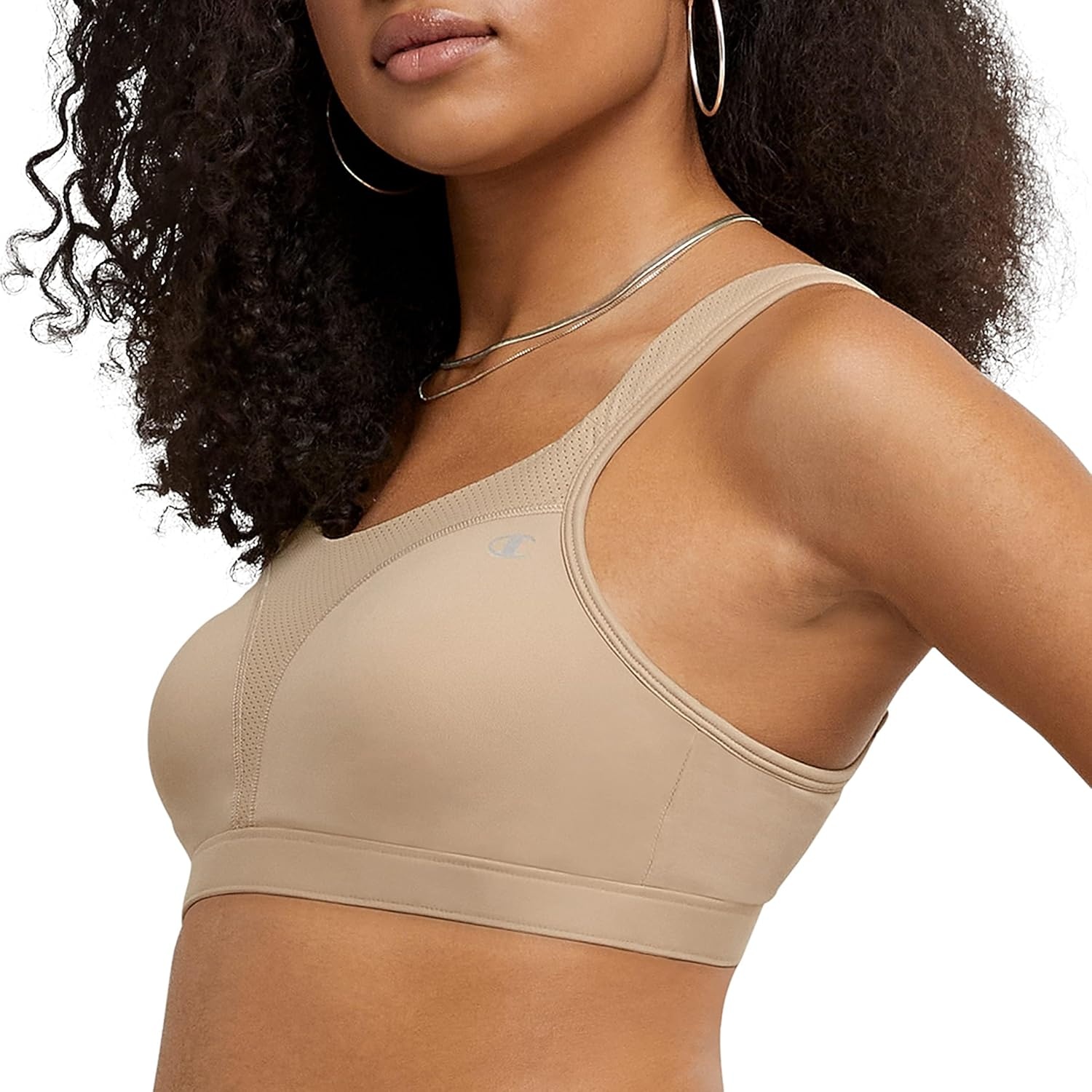 image:imageChampion Womens Sports Bra HighImpact Maximum Support Breathable MoistureWicking FabricNude