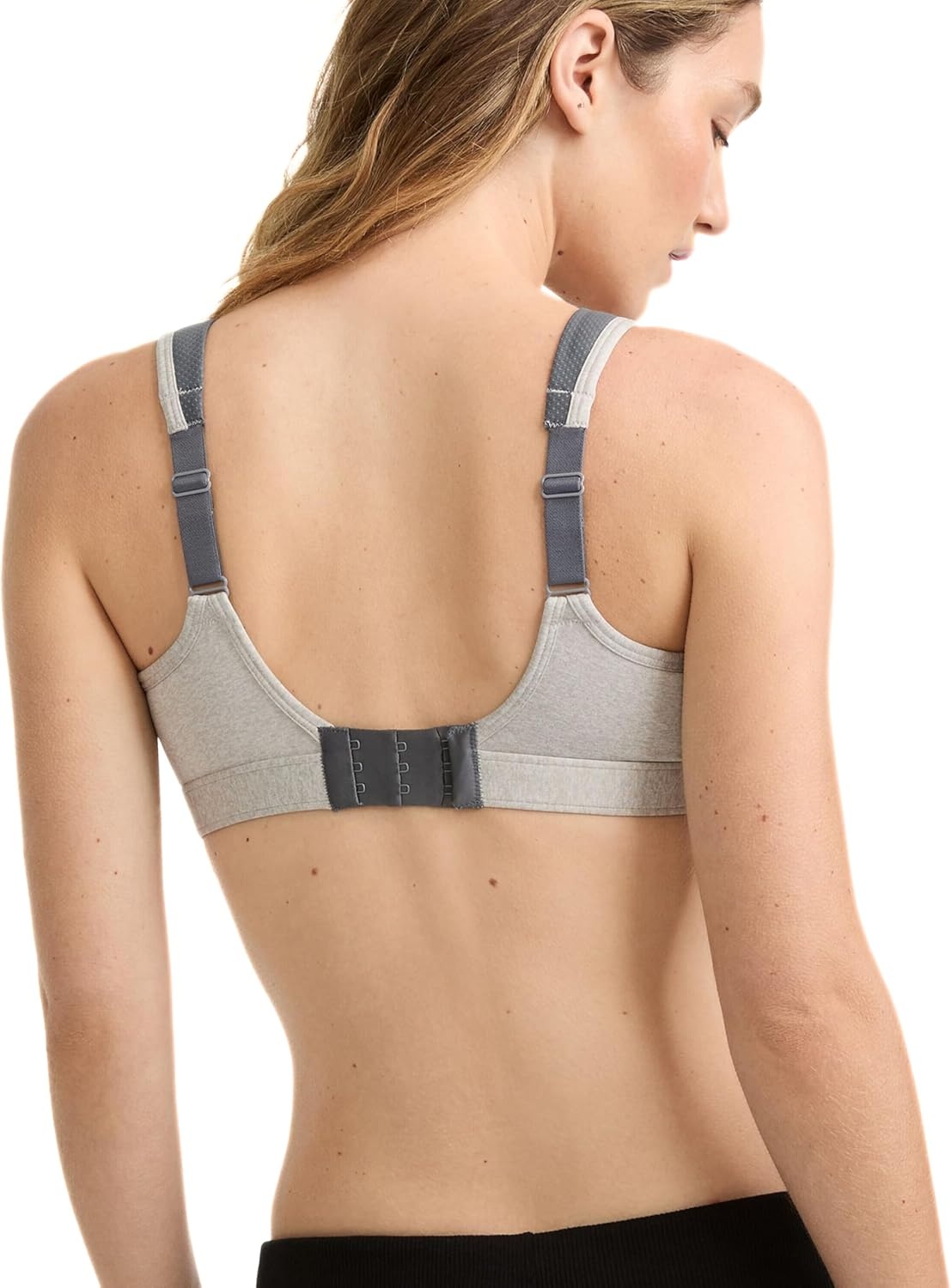 image:imageChampion Womens Sports Bra HighImpact Maximum Support Breathable MoistureWicking FabricOxford HeatherMedium Grey