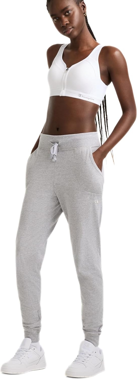 image:imageChampion Womens Sports Bra Motion Control FrontZip HighImpact Maximum Support Breathable MoistureWickingBright White