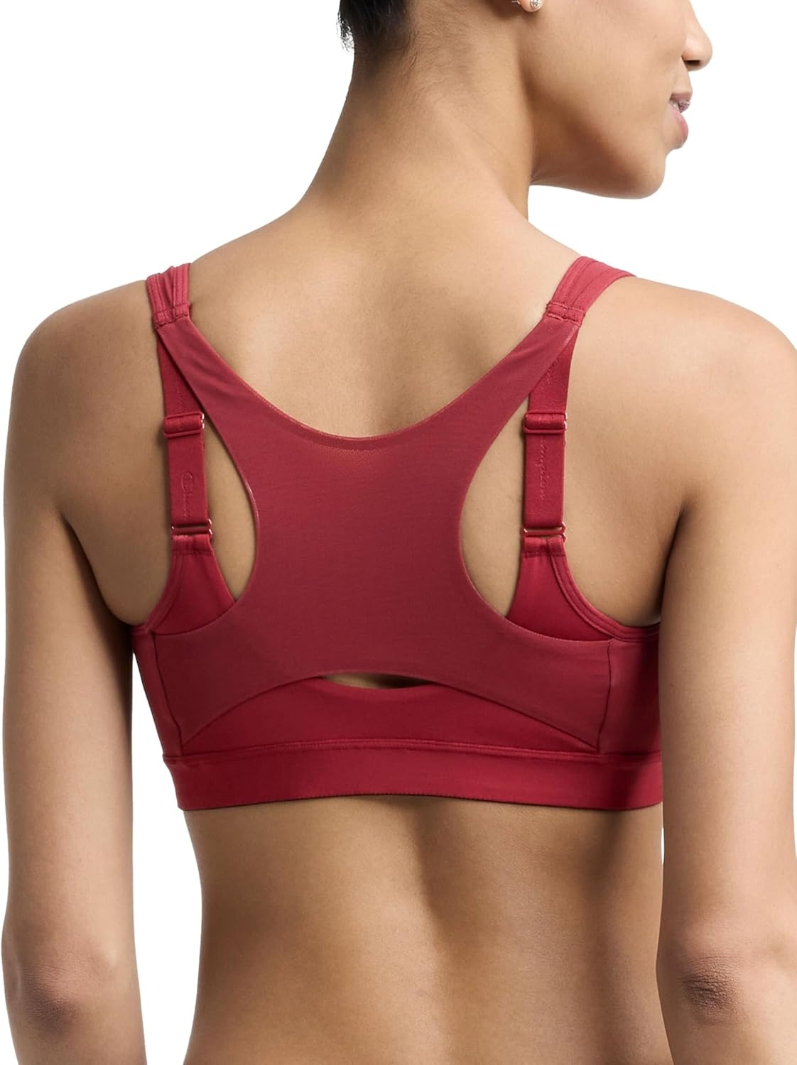 image:imageChampion Womens Sports Bra Motion Control FrontZip HighImpact Maximum Support Breathable MoistureWickingPomegranate