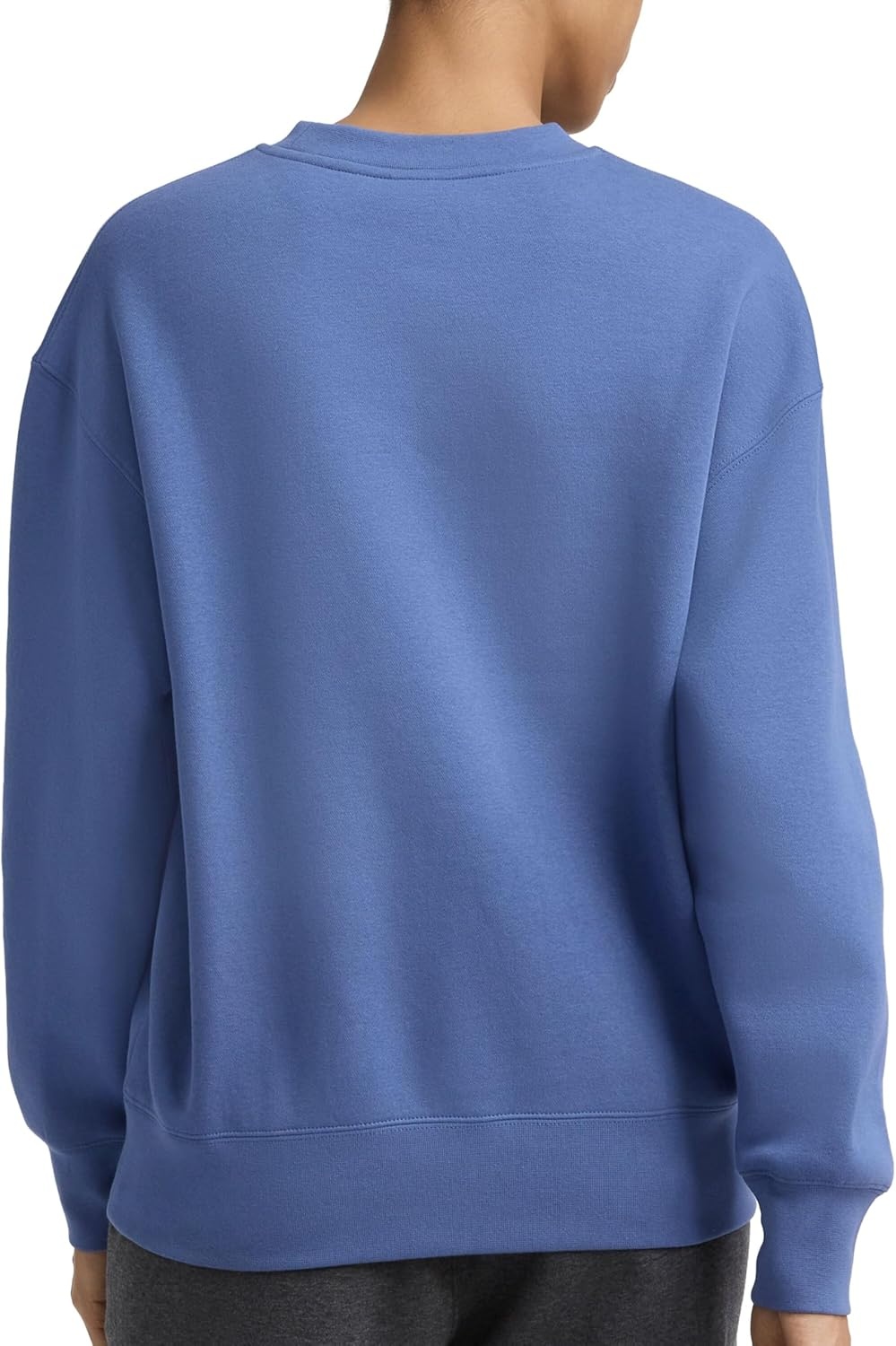 image:imageChampion Womens Sweatshirt Fleece Crewneck Sweatshirt Warm Sweatshirt for Women Plus Size AvailableCoastal Fjord Tonal Script Logo