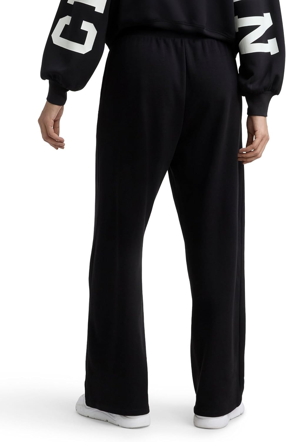 image:imageChampion Womens Tackle Open Bottom Pant Standard Fit French TerryBlack