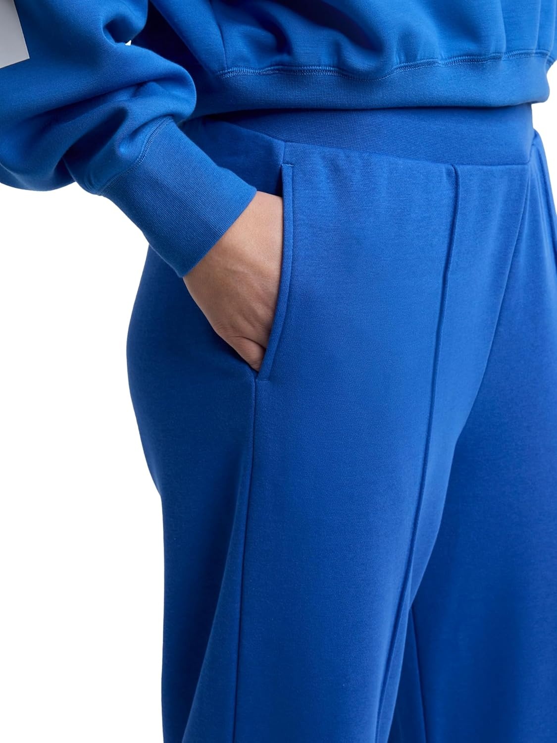 image:imageChampion Womens Tackle Open Bottom Pant Standard Fit French TerryNebulas Blue