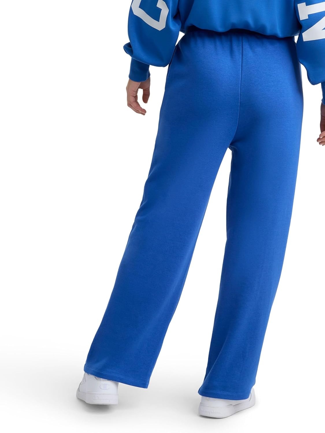 image:imageChampion Womens Tackle Open Bottom Pant Standard Fit French TerryNebulas Blue